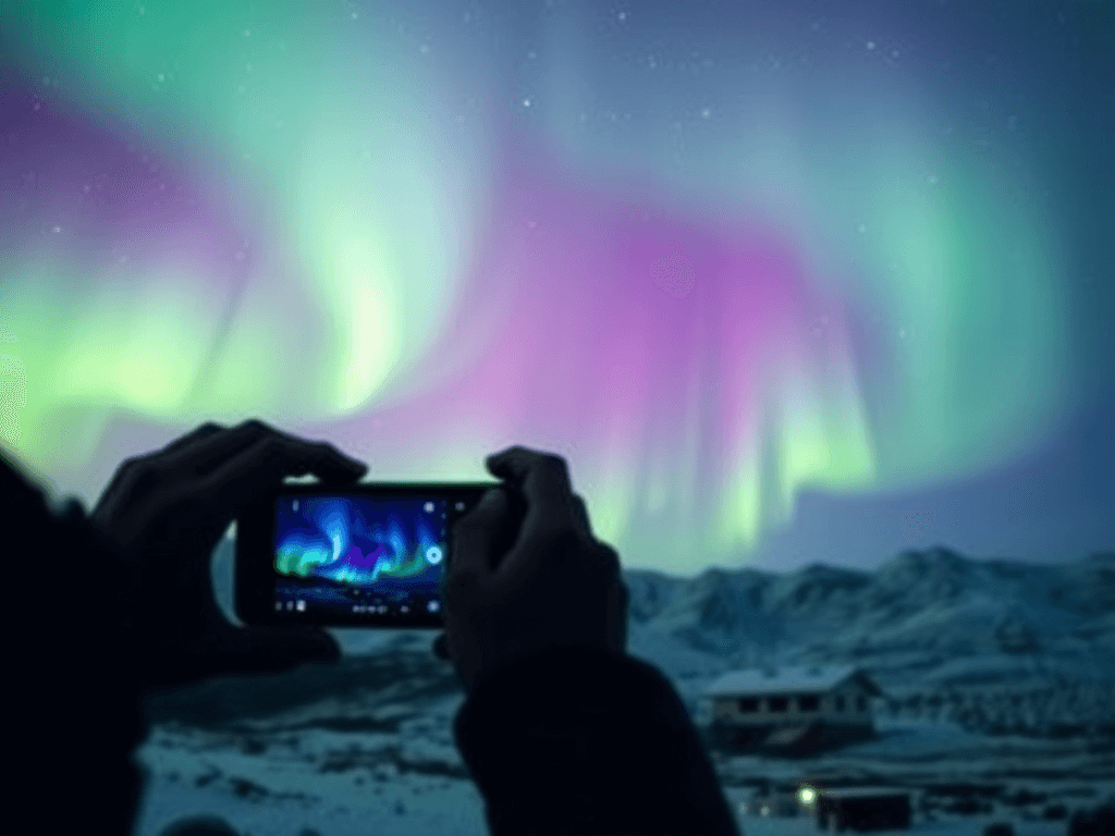 Jak zrobić zdjęcie zorzy iPhone?